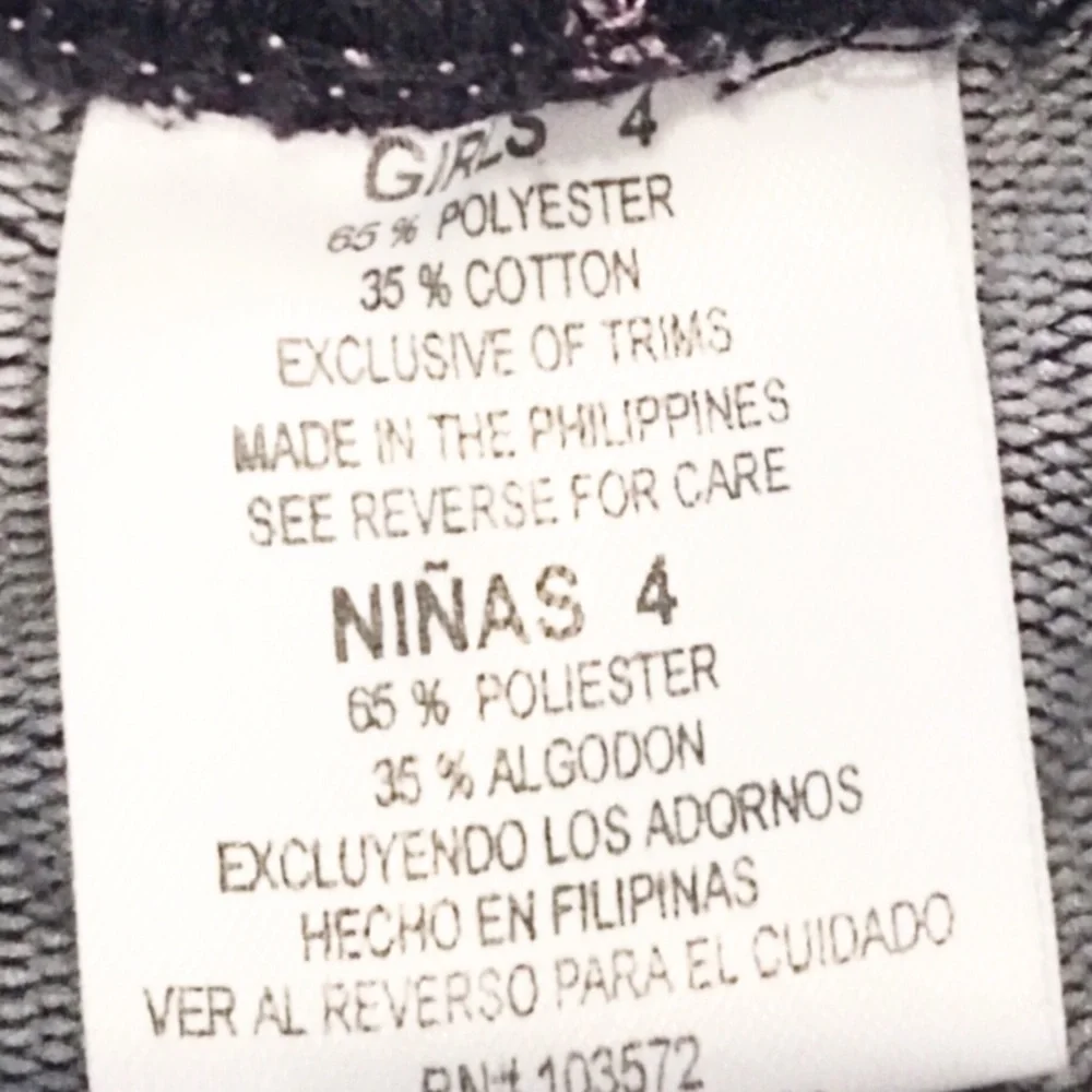 GIRL'S Dark Blue Pants Size 4